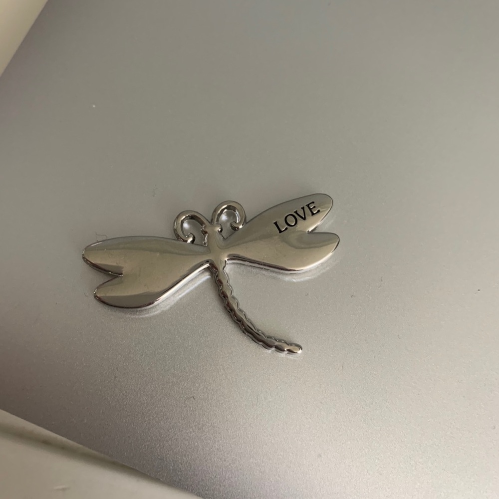 Metal dragonfly charm - Picture 2 of 2